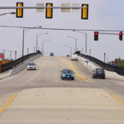 Pontoon Road Bridge Over Illinois Route 203