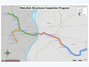 Metrolink Inspections Program Map