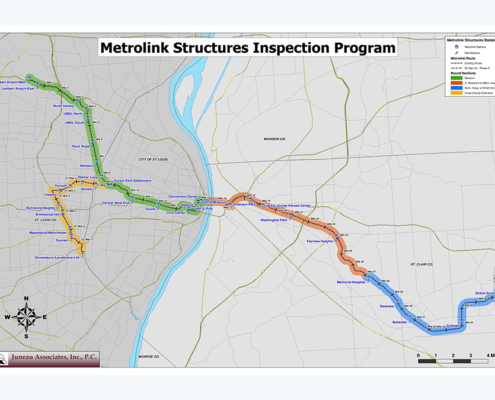 Metrolink Inspections Program Map